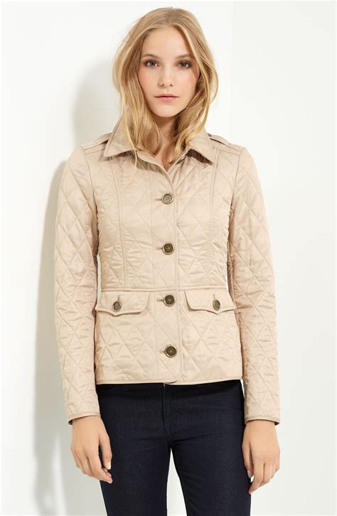 cheap burberry brit quilted jacket|burberry quilted jacket nordstrom.